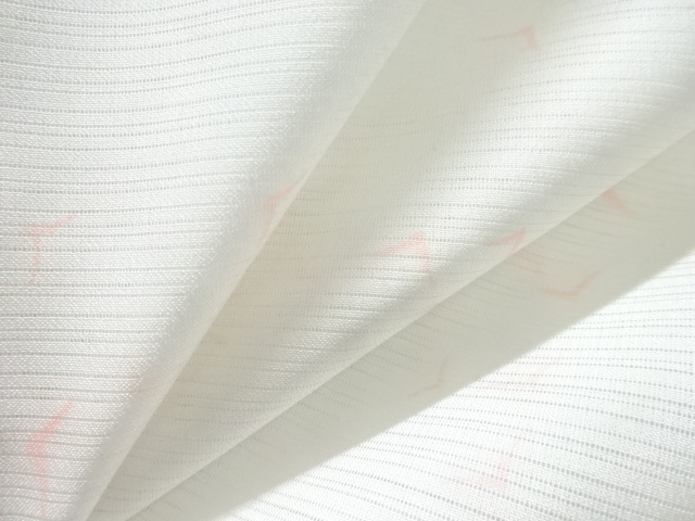  駒絽鴎模様長襦袢